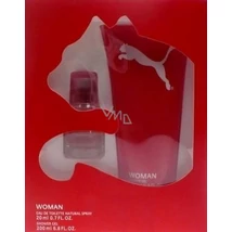 Puma : Red and White for women női parfüm 20ml edt + 200ml tusfürdő