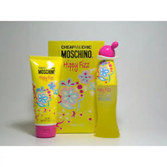 Moschino: Hippy Fizz 50ml edt + 100ml Testápoló Szett csomag  női parfüm