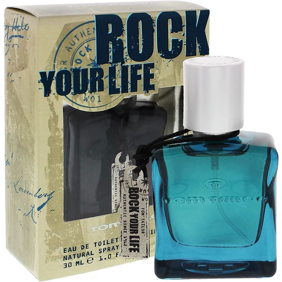 Tom tailor rock your life for him férfi parfüm edt 50ml 