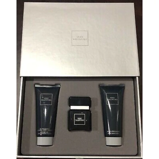 Valentino :Very Valentin pour homme férfi parfüm edt 50ml gift set 