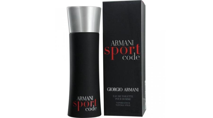 giorgio armani code sport