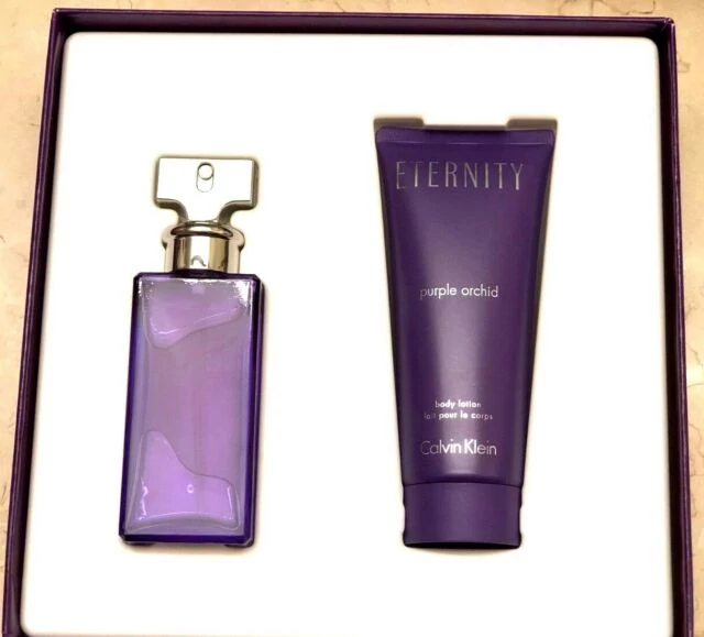 Calvin Klein Eternity purple orchid női parfüm edp 50ml szett csomag