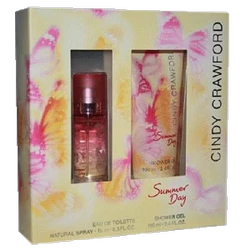 Cindy Crawford Summer day női parfüm edt  15ml szett